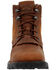 Image #4 - Rocky Men's Legacy 32 Lace-Up Waterproof Soft Work Boots - Broad Square Toe, Brown, hi-res