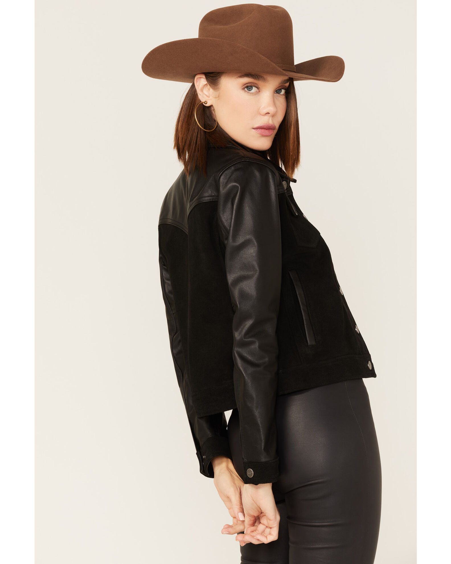 Wrangler suede jacket hot sale