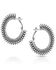 Montana Silversmiths Women's Sun Ray Hoop Earrings, Silver, hi-res