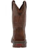 Image #5 - Durango Boys' Lil' Rebel western Boots - Broad Square Toe, Brown, hi-res
