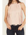 Image #3 - Idyllwind Women's Madie Faux Suede Fringe Tank, Pink, hi-res