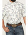 Image #3 - Ariat Men's VentTEK Outbound Palm Tree Print Short Sleeve Button-Down Western Shirt, Tan, hi-res