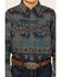 Image #3 - Cody James Boys' Julian Southwestern Print Long Sleeve Snap Western Shirt, Grey, hi-res