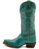 Image #3 - Ferrini Women's Mae Western Boots - Snip Toe, Turquoise, hi-res