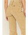 Image #3 - Lee Women's Corduroy High Rise Flare Jeans, Tan, hi-res