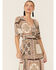 Image #4 - Lovestitch Women's Flutter Sleeve Surplice Tiered Maxi Dress, , hi-res