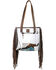 Image #4 - STS Ranchwear By Carroll Women's Clear Stadium Fringe Tote Bag, Brown, hi-res