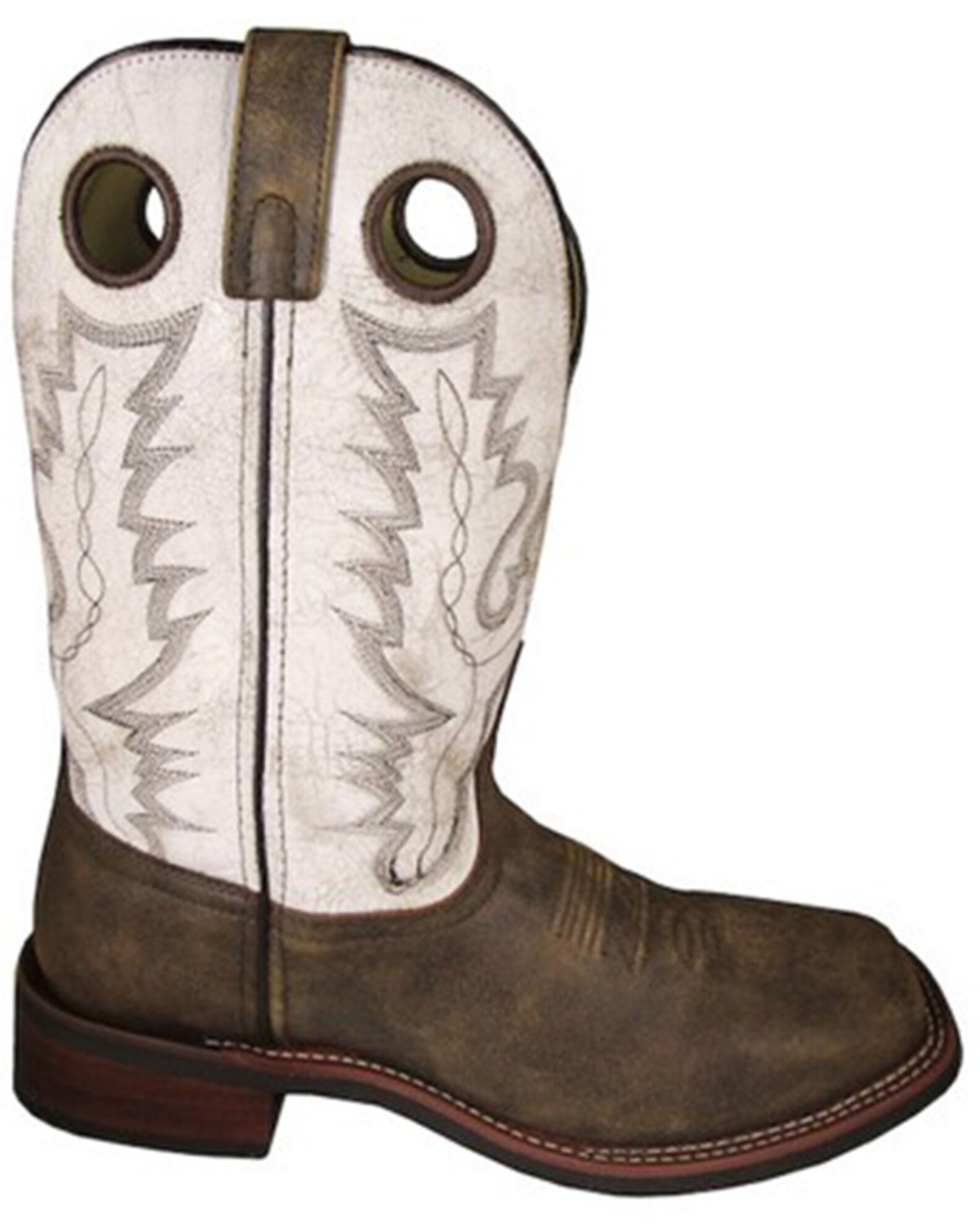 Smoky Mountain Men's Drifter Western Boots Broad Square Toe Country