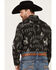 Image #4 - Rock & Roll Denim Panhandle Men's Vintage 46 Print Long Sleeve Snap Shirt, Black, hi-res