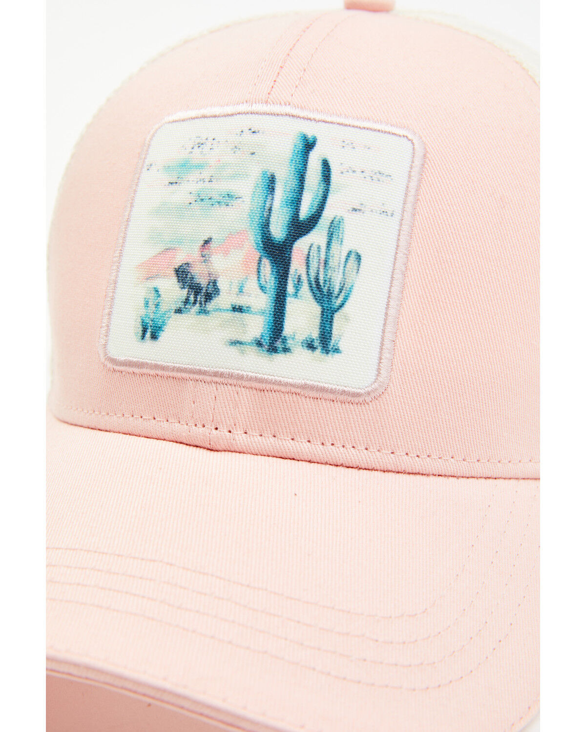 Image #2 - Shyanne Women's Cactus Desert Scene Baseball Hat, Blush, hi-res