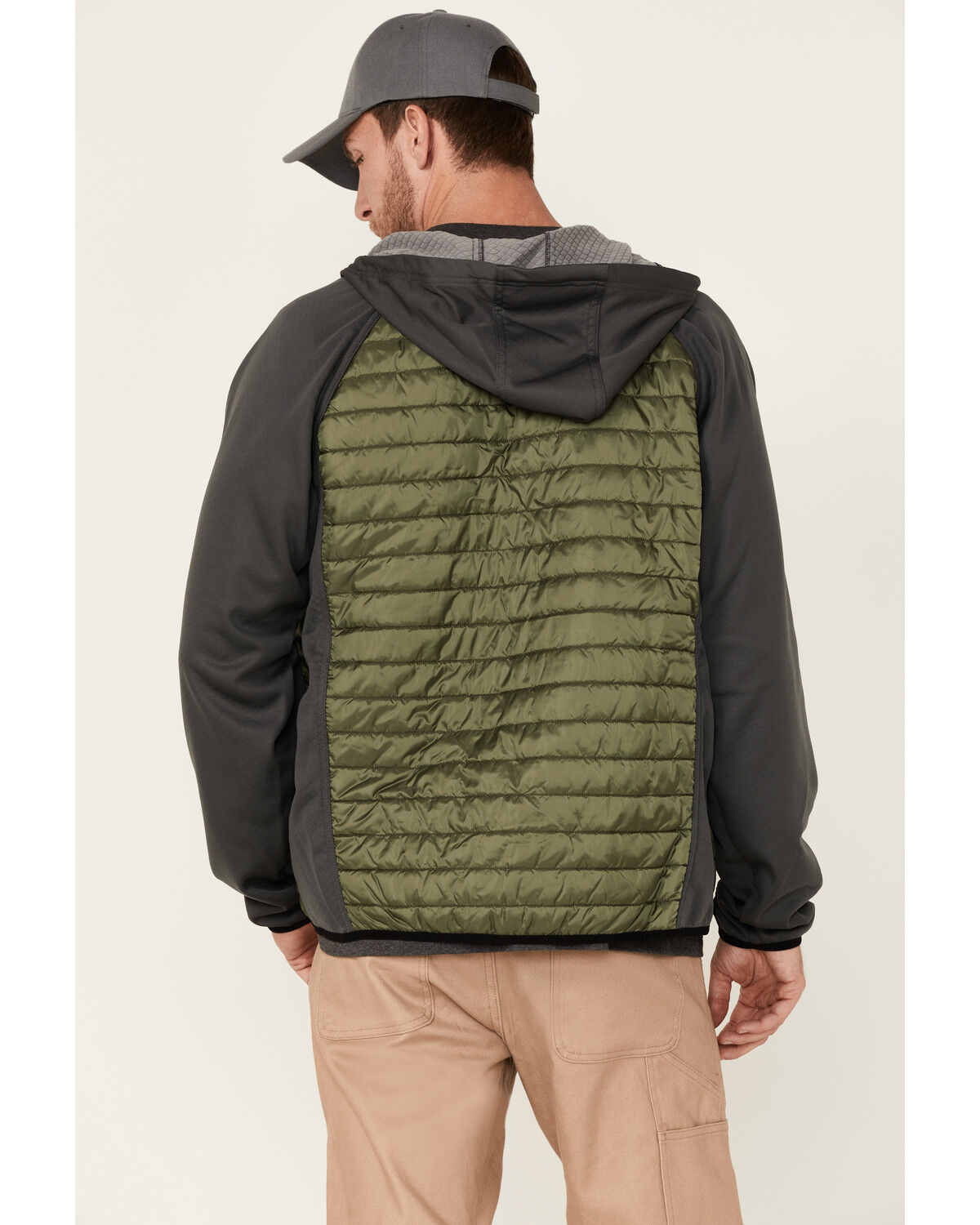 Image #4 - ATG by Wrangler Men's All-Terrain Outrider Zip-Front Insulated Jacket, Olive, hi-res