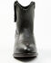 Image #4 - Shyanne Women's Sawyer Dolly Western Fashion Booties - Round Toe, Black, hi-res