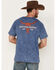 Image #4 - Changes Men's Dutton Ranch Steerhead Short Sleeve Graphic T-Shirt, Navy, hi-res