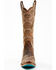 Image #4 - Boot Barn X Lane Women's Exclusive Calypso Leather Western Bridal Boots - Snip Toe, Caramel, hi-res