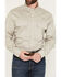 Image #3 - Hawx Men's FR Langdon Solid Long Sleeve Button-Down Work Shirt, Tan, hi-res