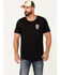 Image #2 - Moonshine Spirit Men's Guitar Short Sleeve Graphic T-Shirt, Black, hi-res