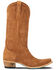 Image #2 - Lane Women's Lexington Suede Tall Western Boots - Snip Toe, Brown, hi-res