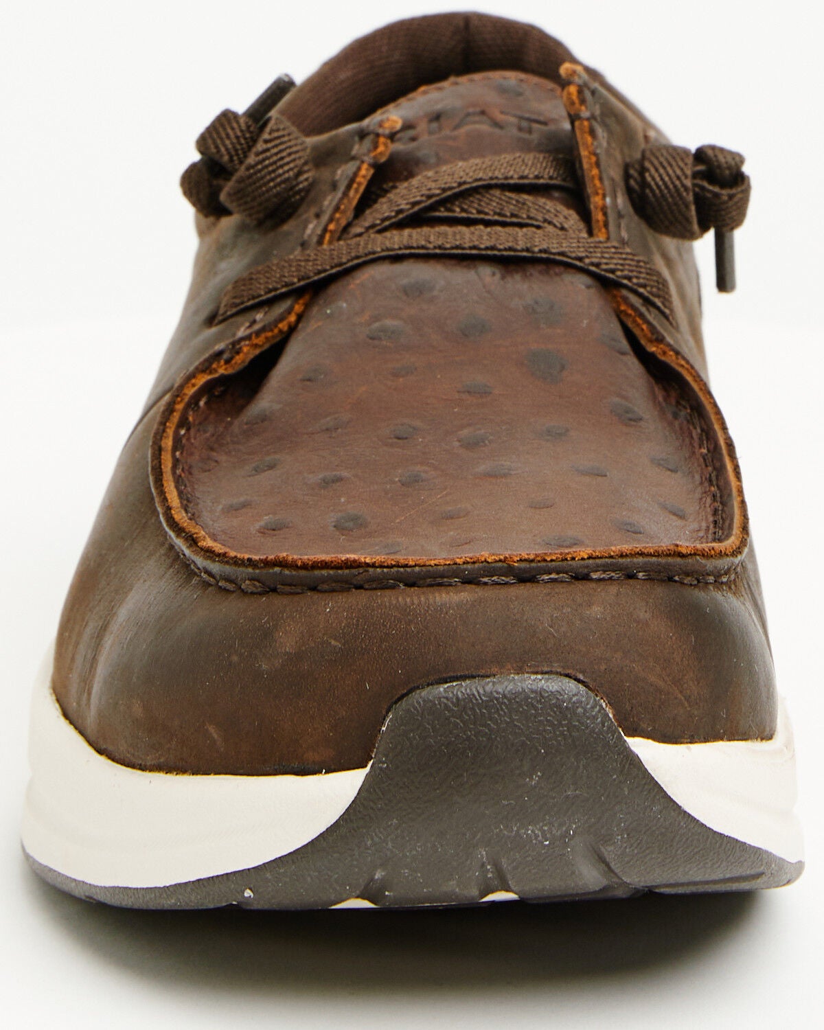Image #4 - Ariat Men's Buckeye Waterproof Casual Shoes - Moc Toe, Chocolate, hi-res