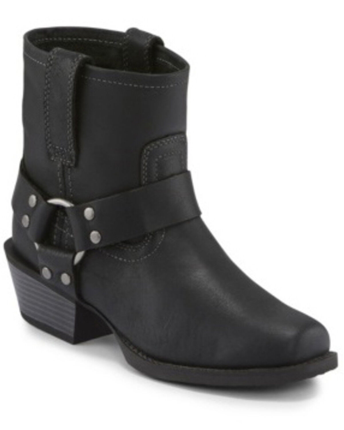 womens black western booties