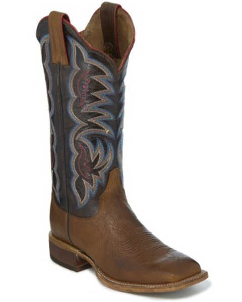 Image #1 - Justin Women's Katie Tan Western Boots - Square Toe, , hi-res