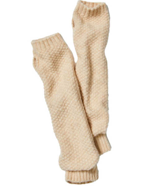 Free People Women's Amour Knit Arm Warmers, Cream, hi-res