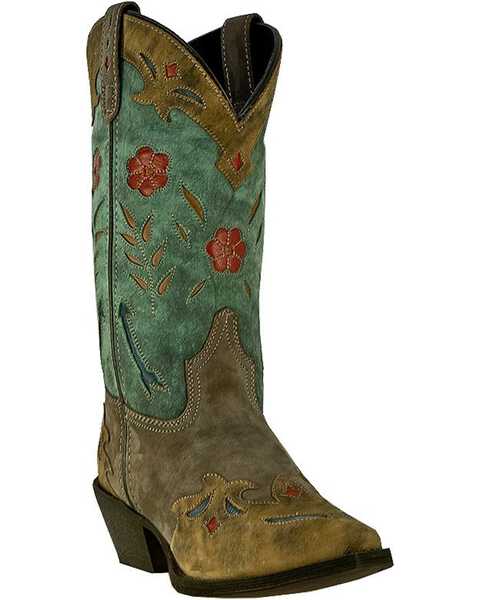Image #1 - Laredo Women's Miss Kate Western Boots - Snip Toe, Brown, hi-res