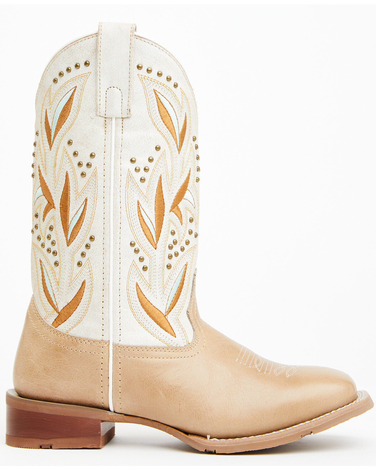 Image #2 - Laredo Women's Lydia Western Boots - Broad Square Toe, Sand, hi-res