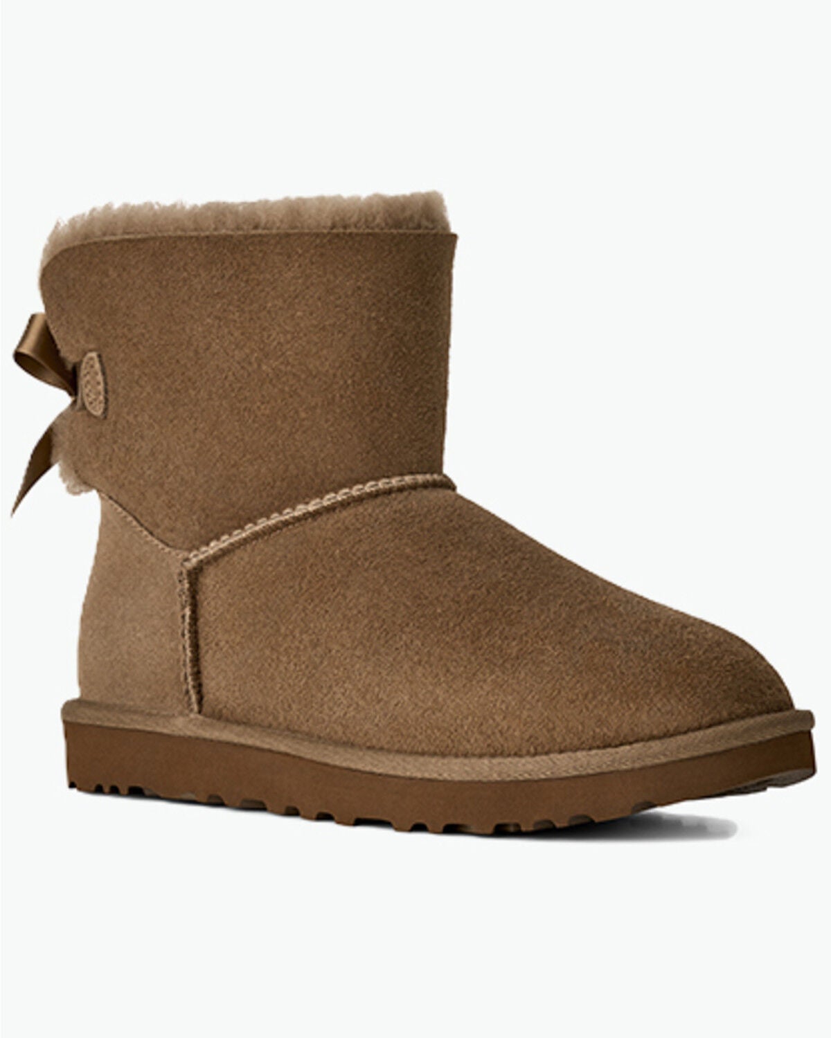 UGG Women's Mini Bailey Bow II, Bronze, hi-res