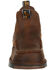 Georgia Boot Men's Chelsea Waterproof Work Boots - Moc Toe, Brown, hi-res