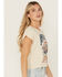 Image #2 - Cleo + Wolf Women's American Spirit Short Sleeve Graphic Tee, Sand, hi-res