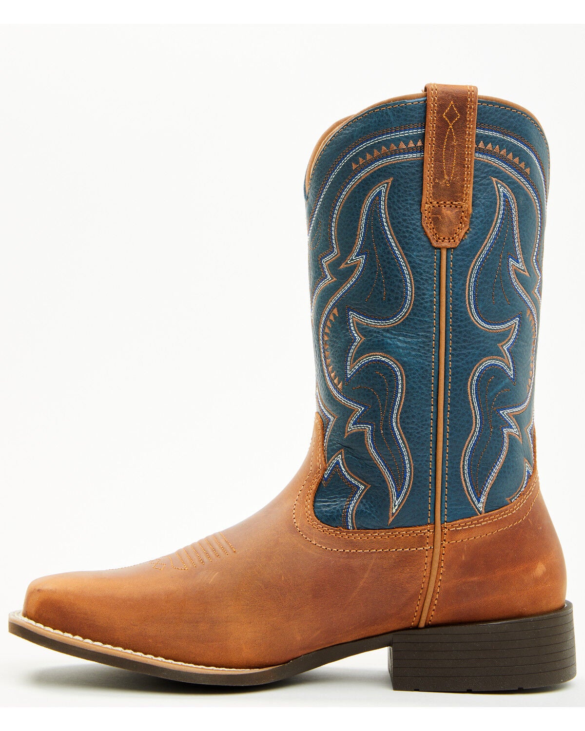 Image #3 - Cody James Cush Core&reg; Men's Maverick Performance Western Boots - Broad Square Toe, Blue, hi-res