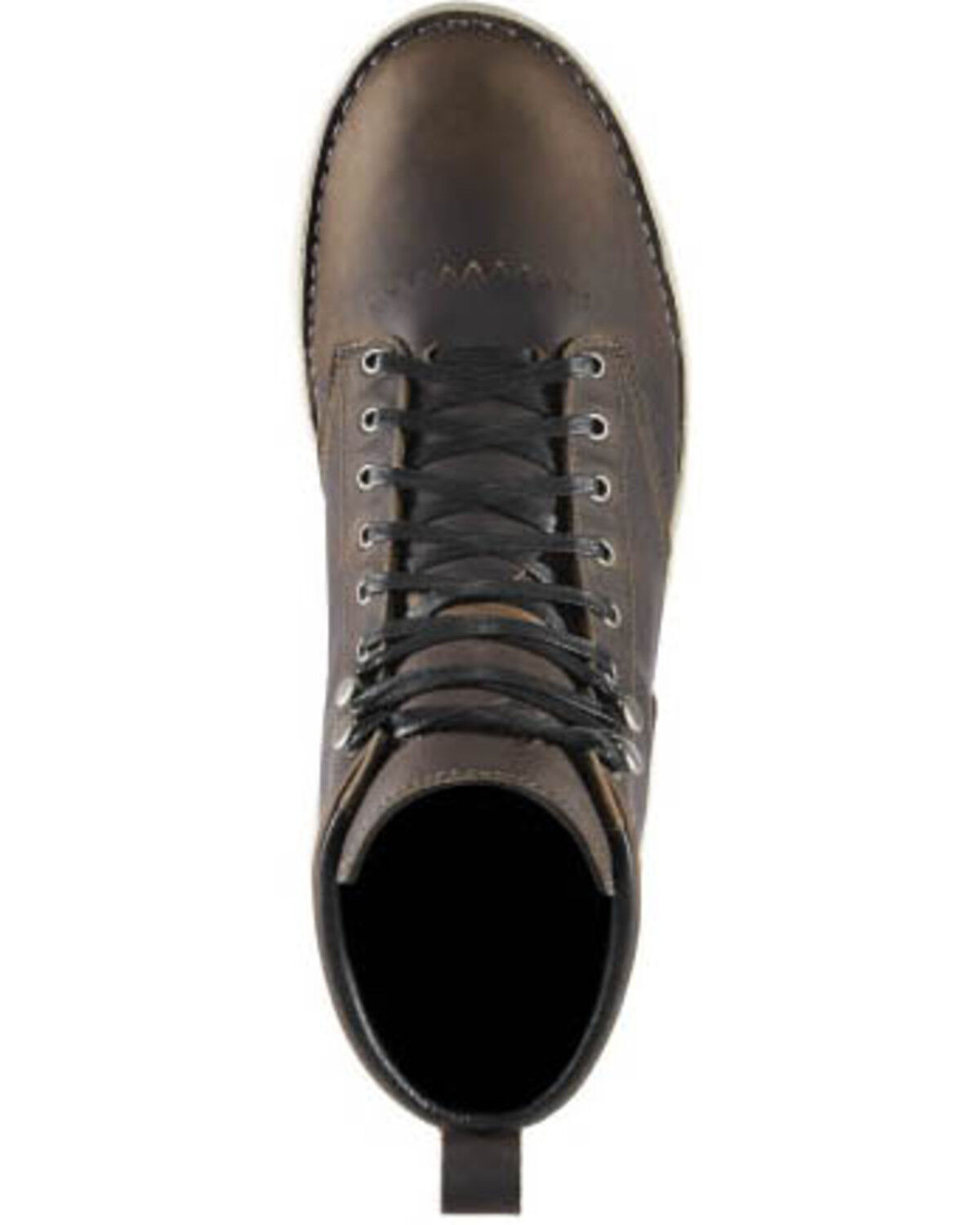 Image #3 - Danner Men's 917 Logger Boots - Soft Toe, Dark Brown, hi-res