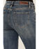 Image #3 - Rock & Roll Denim Women's Medium Wash Mid Rise Southwestern Print Trouser Jeans, , hi-res
