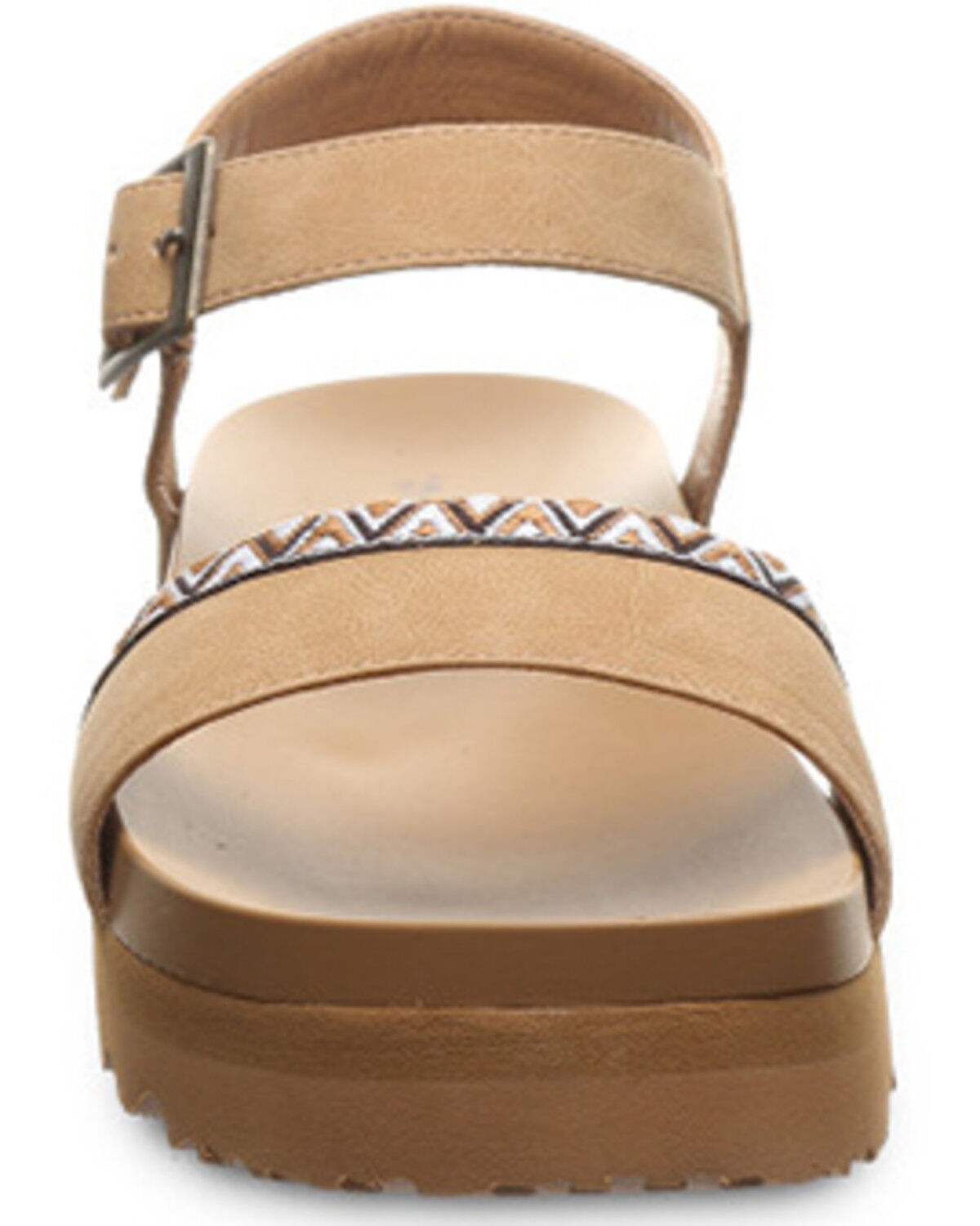 Image #4 - Bearpaw Women's Orion Platform Sandals, Brown, hi-res
