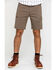 Image #1 - ATG by Wrangler Men's Morel Utility Asymmetric Cargo Shorts , Brown, hi-res