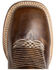 Image #6 - Ferrini Women's Maggie Western Boots - Broad Square Toe, Brown, hi-res