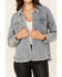 Image #3 - Veveret Women's Embellished Denim Jacket, , hi-res
