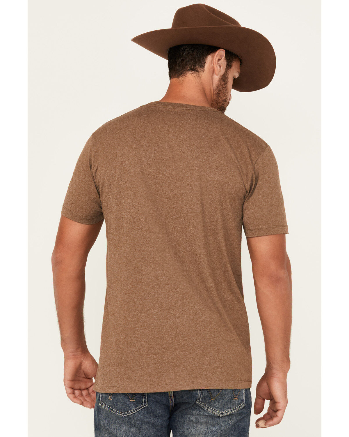 Image #4 - Cinch Men's Roadhouse Rooster Short Sleeve Graphic T-Shirt, Brown, hi-res