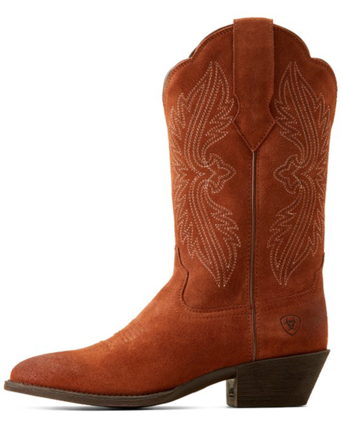 Image #2 - Ariat Women's Heritage Stretch Fit Western Boots - Round Toe, Brown, hi-res