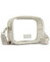 Image #1 - Wrangler Women's Mini Clear Crossbody Bag, Beige, hi-res