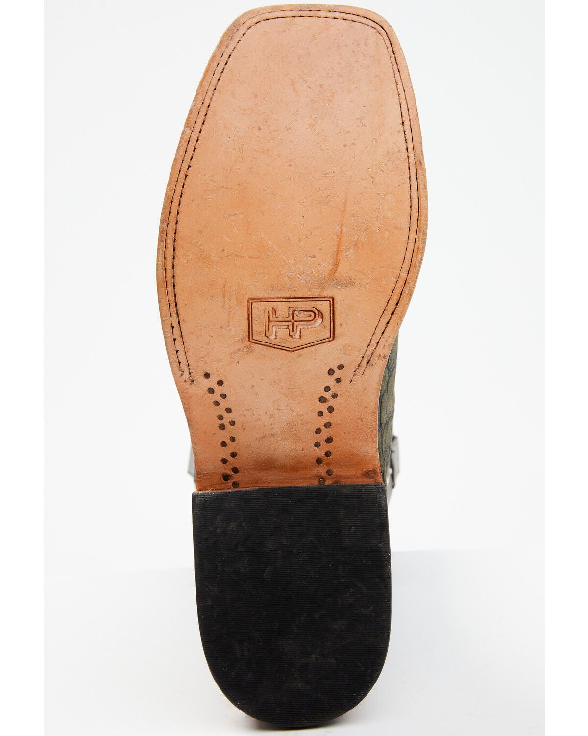 Image #7 - Horse Power Men's Coco Caiman Print Western Boots - Broad Square Toe, Grey, hi-res