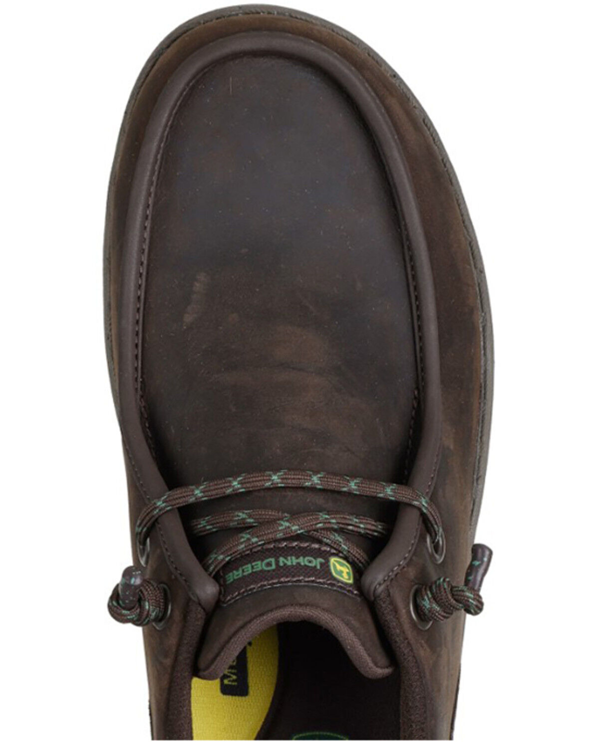Image #4 - Skechers X John Deere Men's Relaxed Fit Melson 2.0 Slip-On Shoes - Moc Toe, Chocolate, hi-res