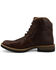 Image #3 - Twisted X Men's 6" Tech X™ Lace Up Casual Boots - Broad Square Toe, Brown, hi-res