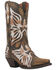Image #1 - Dan Post Women's Ndulgence Leather Boot - Snip Toe, Brown, hi-res