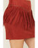 Image #2 - Idyllwind Women's Wylie Studded Fringe Faux Suede Mini Skirt, Chilli, hi-res