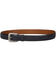 Lucchese Men's Black Calf Leather Seville Stitch Belt, Black, hi-res