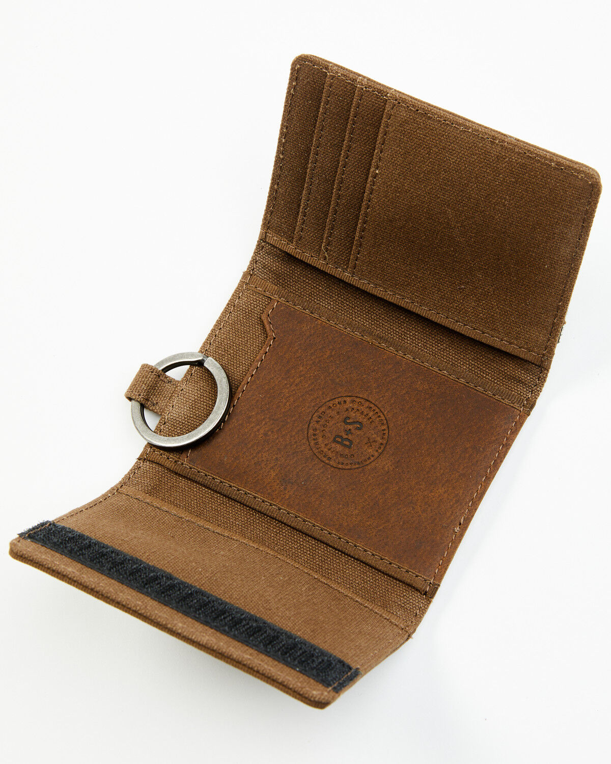 Image #2 - Brothers and Sons Men's Olive Trifold Wallet, Olive, hi-res