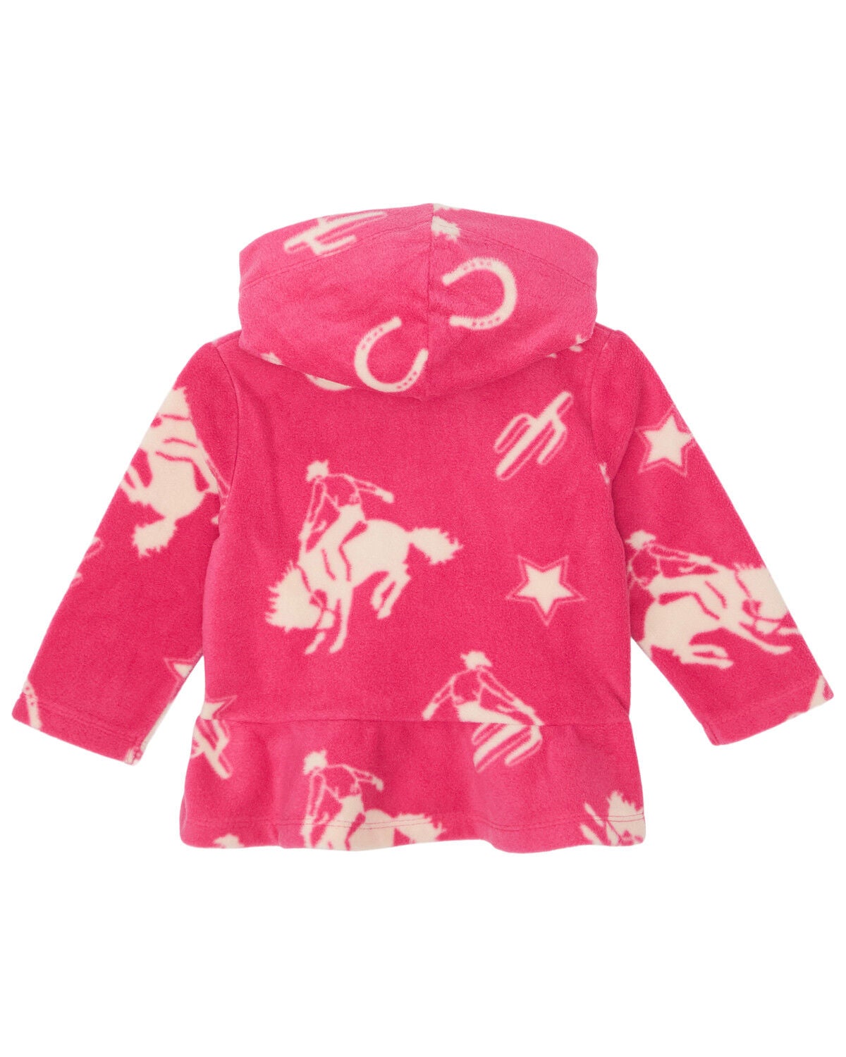 Image #2 - Wrangler Infant Girls' Conversation Print Sherpa Jacket, , hi-res