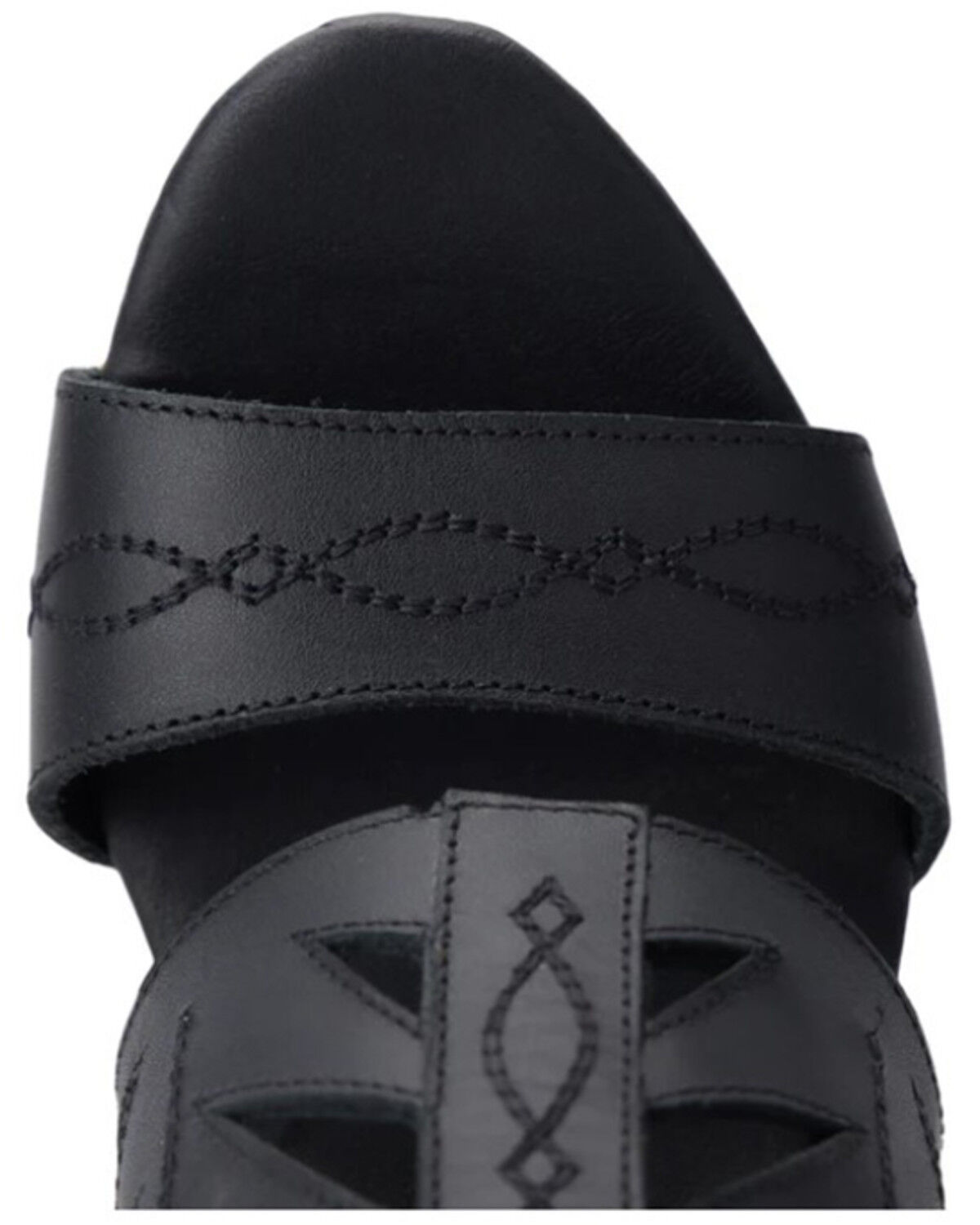Image #6 - Lane Women's Becca Wedge Heels, Jet Black, hi-res