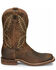 Tony Lama Men's Bowie Oak Western Boots - Wide Square Toe, Brown, hi-res